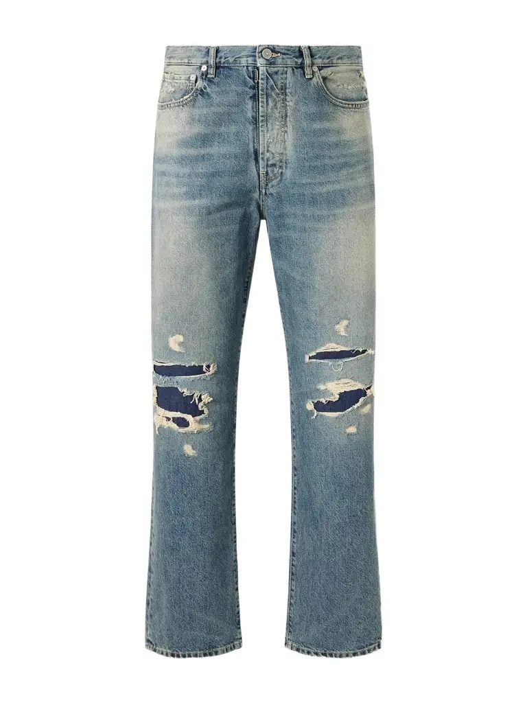 Maison Margiela Straight-Leg Distressed Jeans - Men