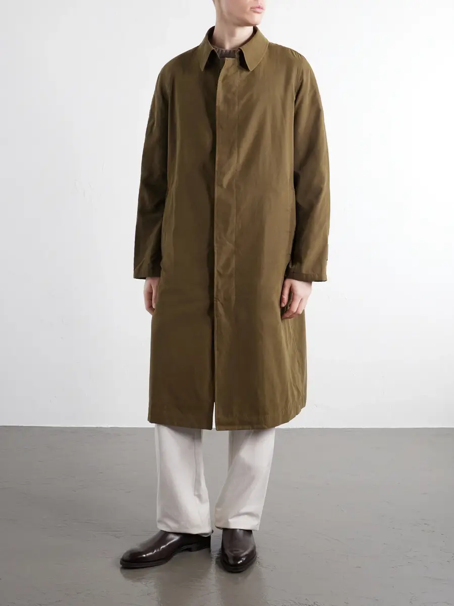 Anderson & Sheppard Shell Trench Coat - Men | Thumbnail 3 Anderson & Sheppard Shell Trench Coat - Men | Thumbnail 3