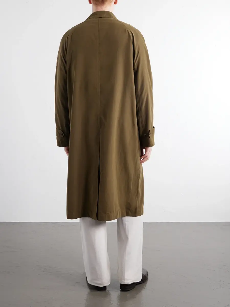 Anderson & Sheppard Shell Trench Coat - Men | Thumbnail 4 Anderson & Sheppard Shell Trench Coat - Men | Thumbnail 4