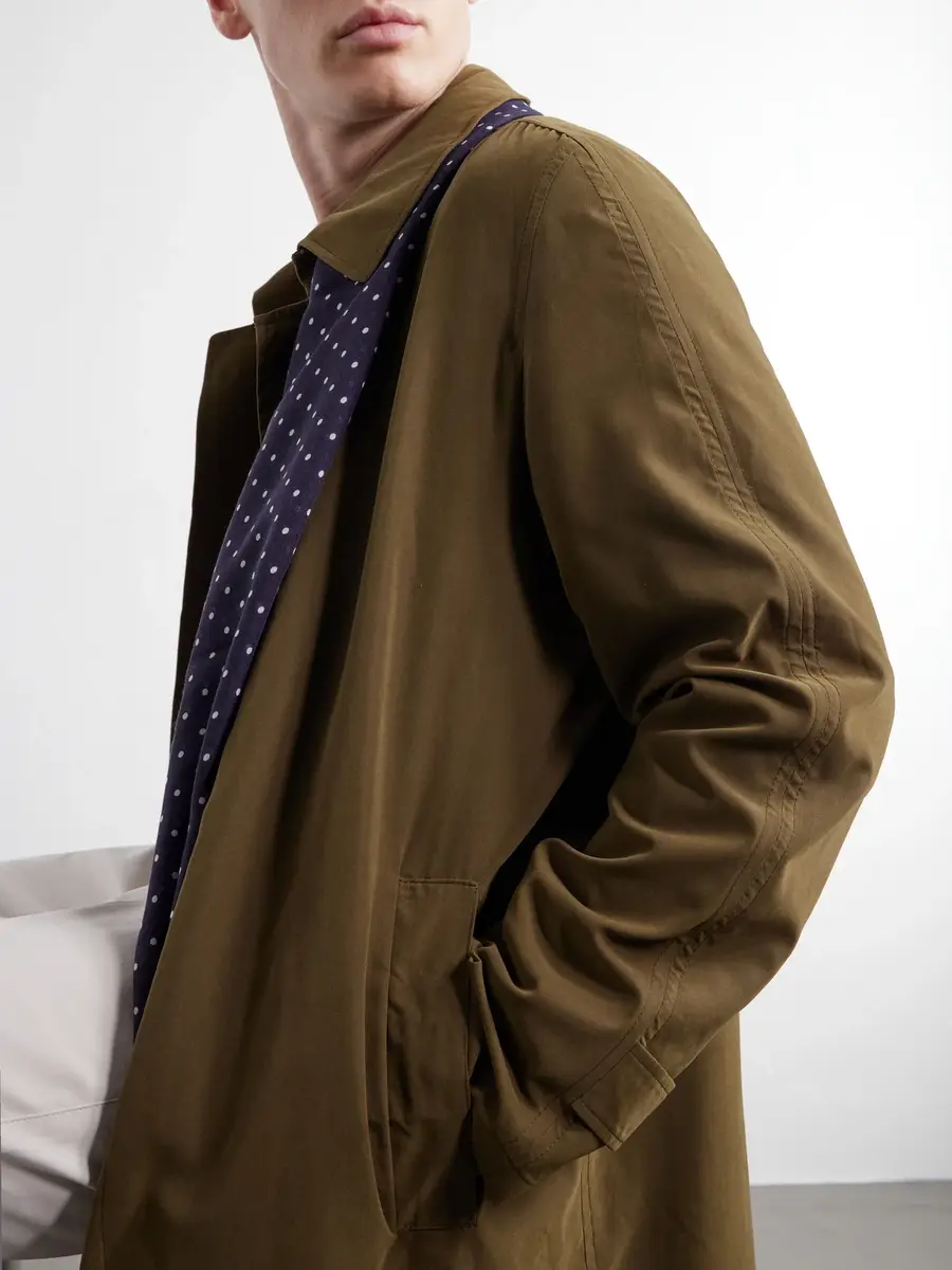 Anderson & Sheppard Shell Trench Coat - Men | Thumbnail 6 Anderson & Sheppard Shell Trench Coat - Men | Thumbnail 6