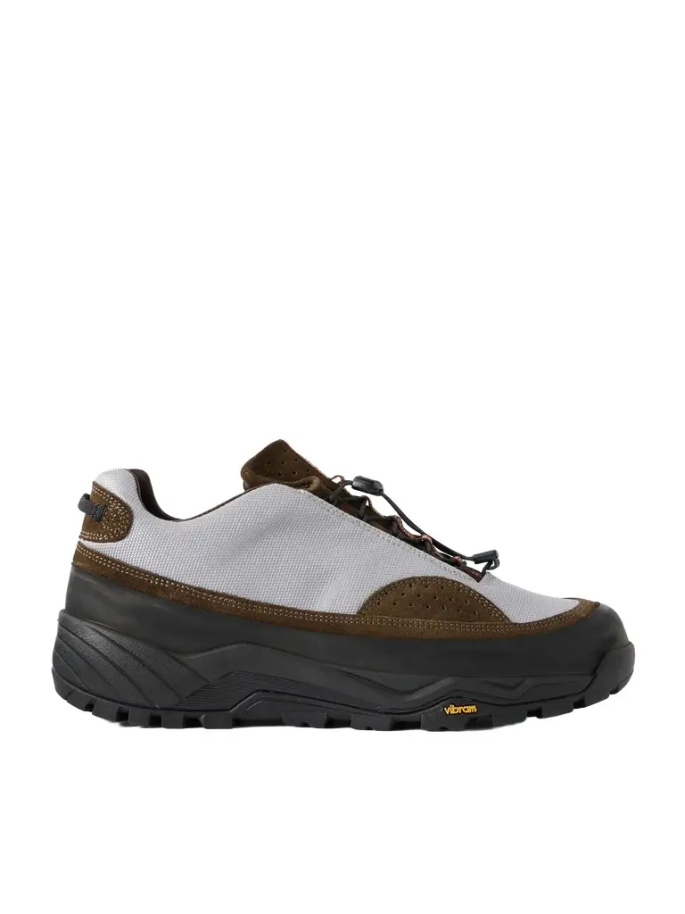 Diemme Rayon Vert Grappa Hiker Suede-Trimmed Nylon Sneakers - Men
