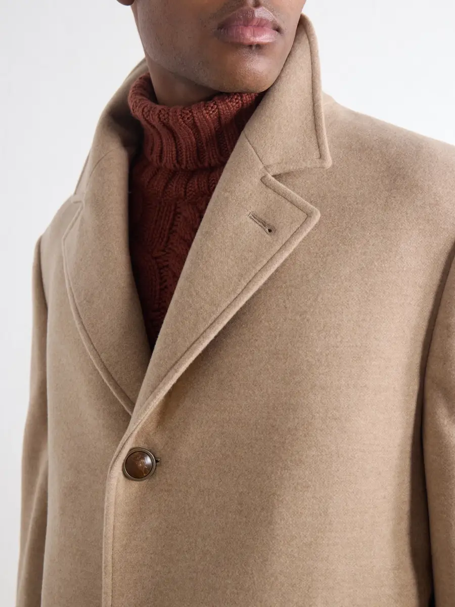 Brunello Cucinelli Virgin Wool Coat - Men | Thumbnail 5 Brunello Cucinelli Virgin Wool Coat - Men | Thumbnail 5