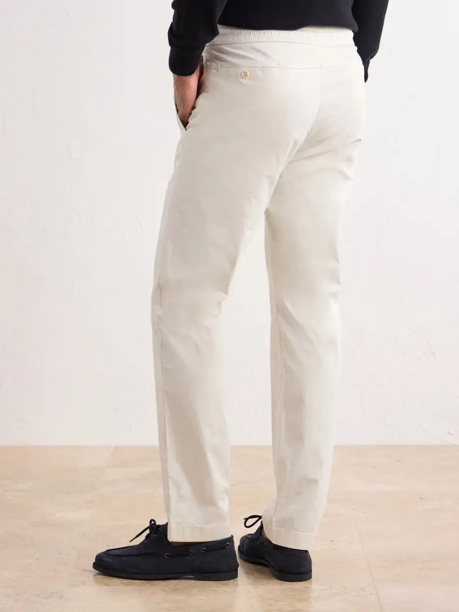 Vilebrequin Paulo Straight-Leg Cotton-Blend Satin Drawstring Trousers - Men | Thumbnail 4 Vilebrequin Paulo Straight-Leg Cotton-Blend Satin Drawstring Trousers - Men | Thumbnail 4