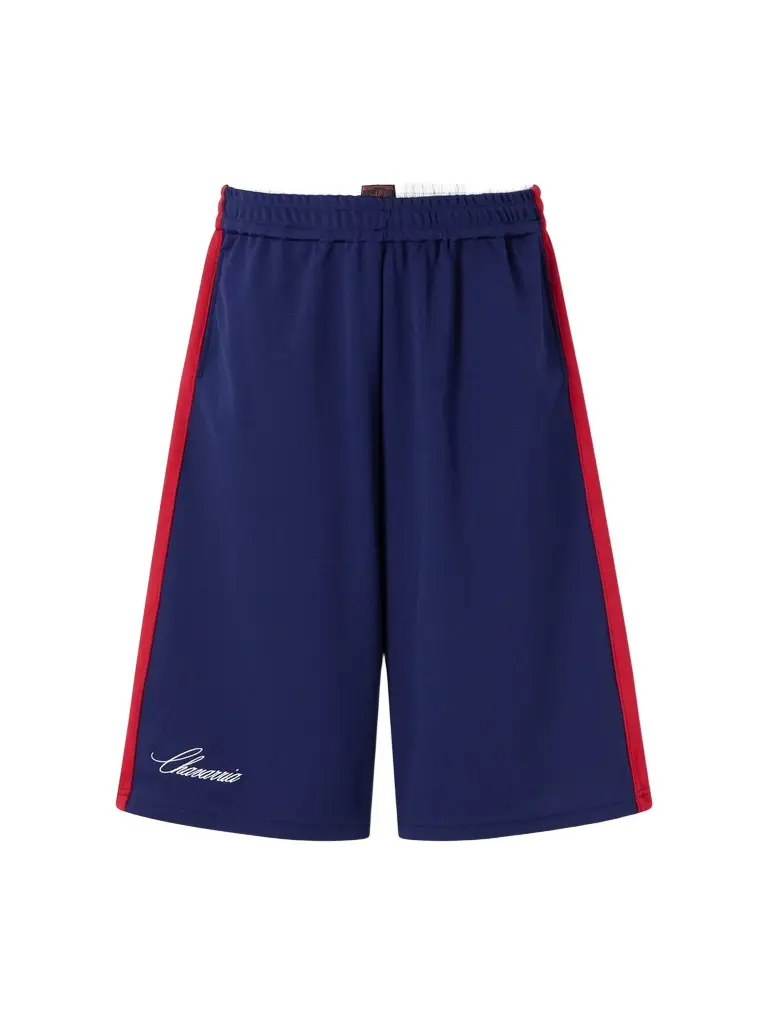 Willy Chavarria Oversized Striped Shell Shorts - Men