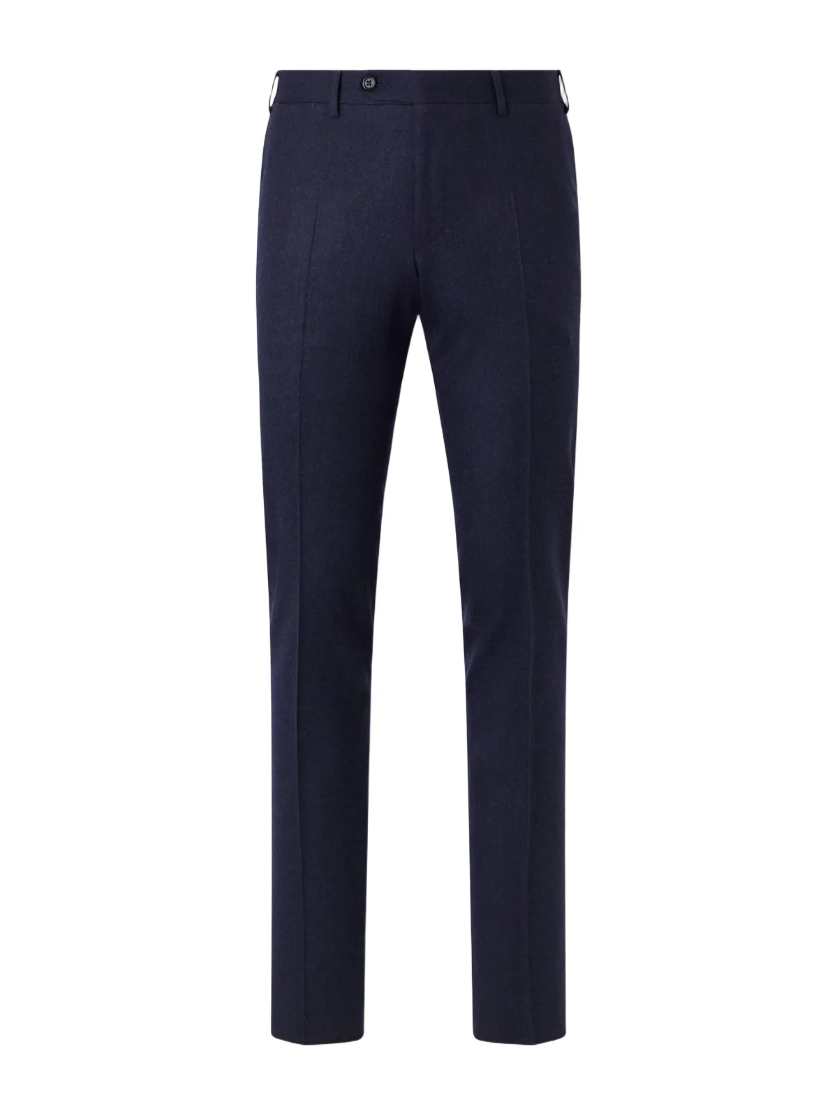 Canali Slim-Fit Tapered Wool-Flannel Suit Trousers - Men