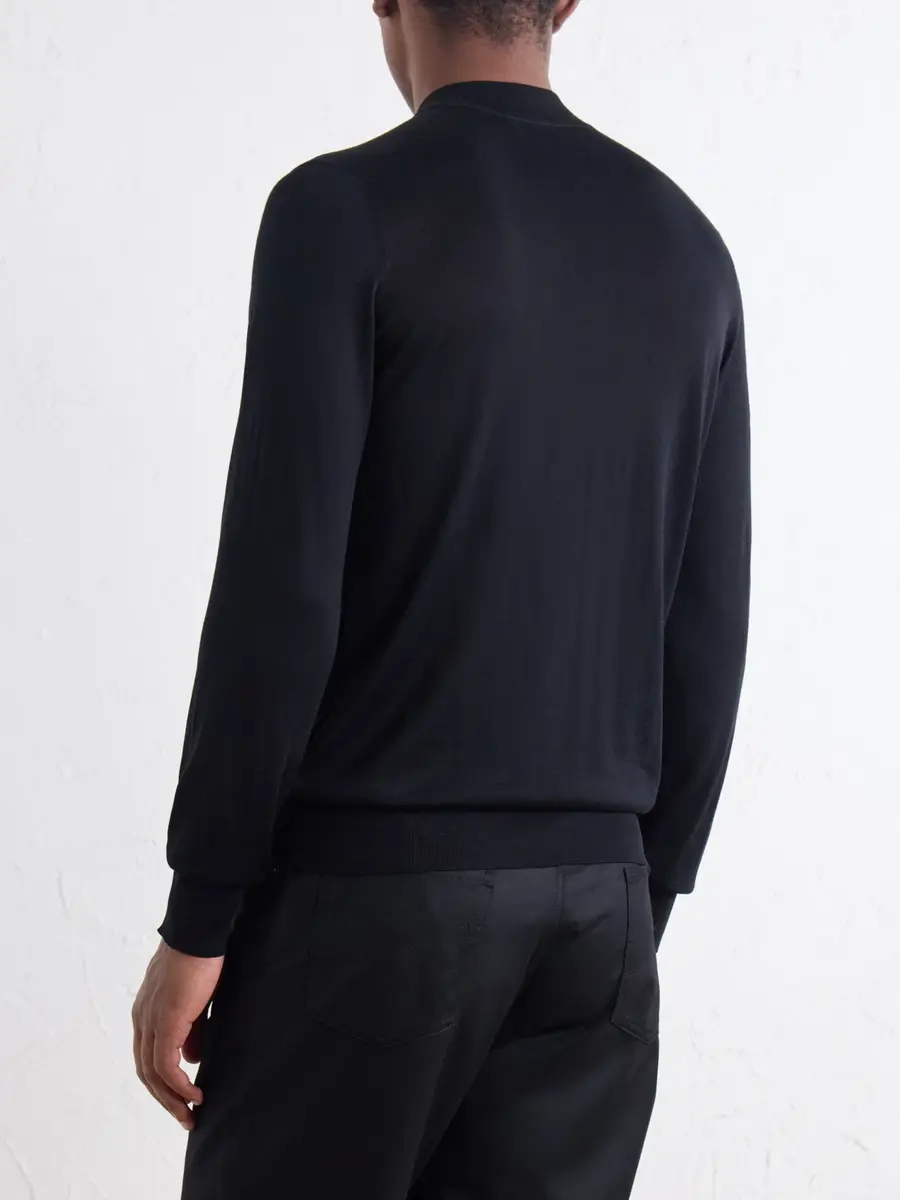 Brunello Cucinelli Silk and Cotton-Blend Rollneck Sweater - Men | Thumbnail 4 Brunello Cucinelli Silk and Cotton-Blend Rollneck Sweater - Men | Thumbnail 4