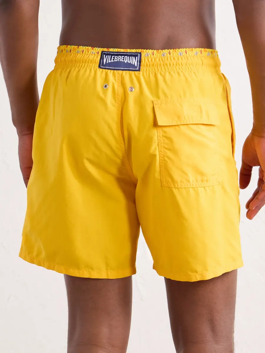 Vilebrequin Moka Straight-Leg Mid-Length ECONYL® Swim Shorts - Men | Thumbnail 3 Vilebrequin Moka Straight-Leg Mid-Length ECONYL® Swim Shorts - Men | Thumbnail 3