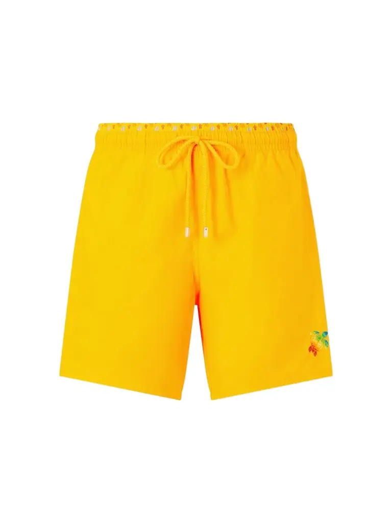 Vilebrequin Moka Straight-Leg Mid-Length ECONYL® Swim Shorts - Men