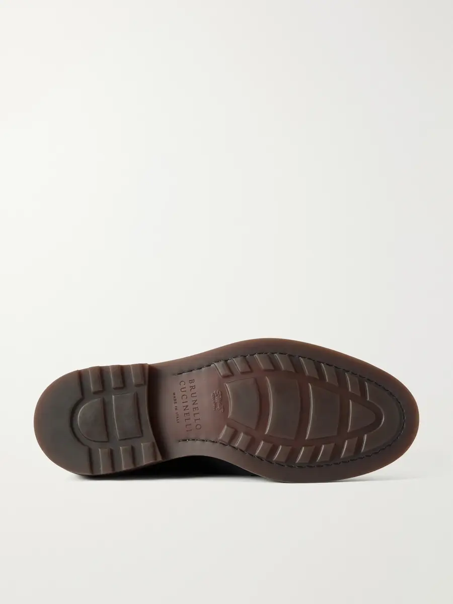 Brunello Cucinelli Leather Derby Shoes - Men | Thumbnail 3 Brunello Cucinelli Leather Derby Shoes - Men | Thumbnail 3