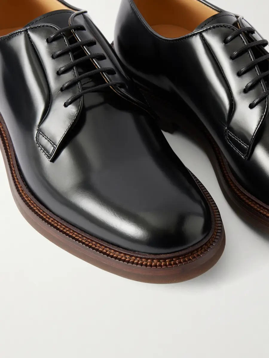Brunello Cucinelli Leather Derby Shoes - Men | Thumbnail 5 Brunello Cucinelli Leather Derby Shoes - Men | Thumbnail 5
