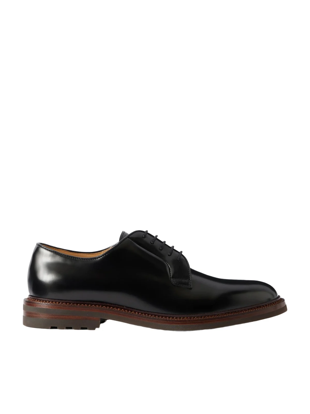 Brunello Cucinelli Leather Derby Shoes - Men