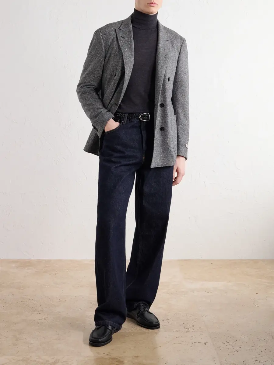 Canali Wool Rollneck Sweater - Men | Thumbnail 2 Canali Wool Rollneck Sweater - Men | Thumbnail 2