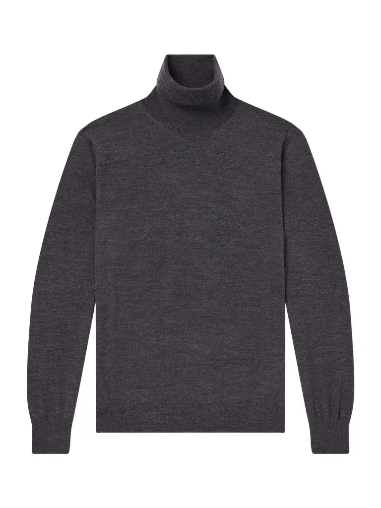 Canali Wool Rollneck Sweater - Men