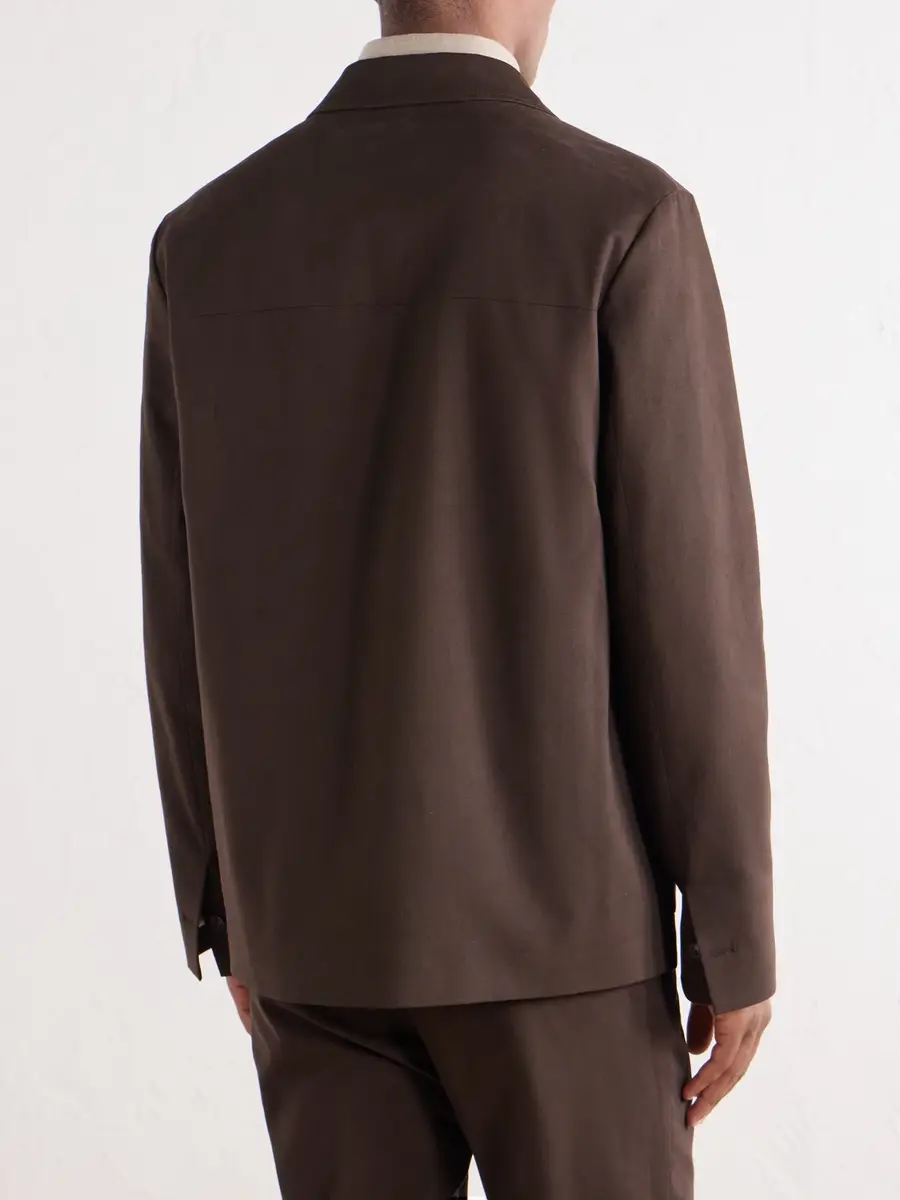 Slowear Cotton and Cashmere-Blend Gabardine Blouson Jacket - Men | Thumbnail 4 Slowear Cotton and Cashmere-Blend Gabardine Blouson Jacket - Men | Thumbnail 4