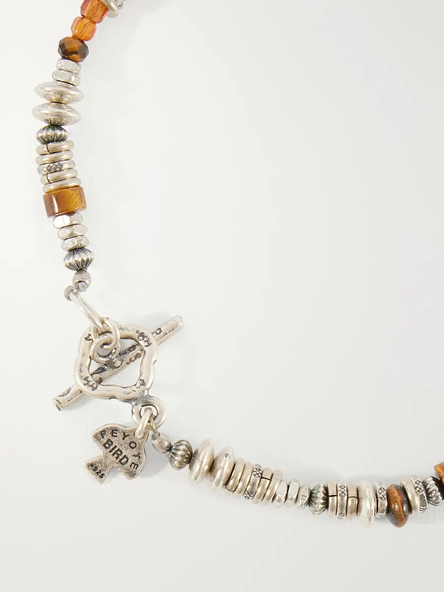 Peyote Bird Jemez Sterling Silver Garnet Bracelet - Men | Thumbnail 4 Peyote Bird Jemez Sterling Silver Garnet Bracelet - Men | Thumbnail 4