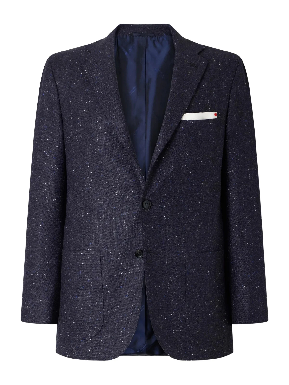 Kiton Donegal Cashmere-Grain de Poudre Blazer - Men