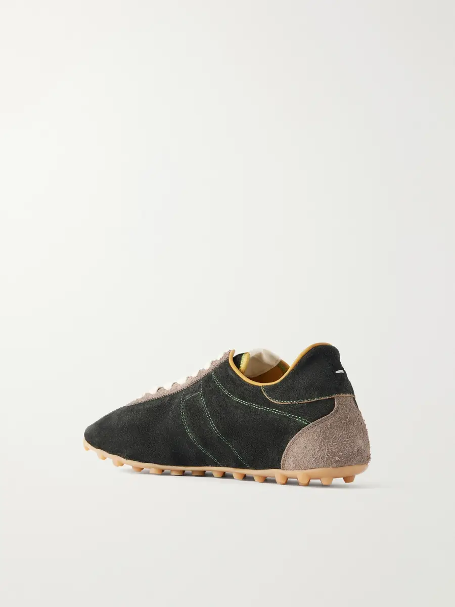 Maison Margiela Sprinters Panelled Suede Sneakers - Men | Thumbnail 4 Maison Margiela Sprinters Panelled Suede Sneakers - Men | Thumbnail 4
