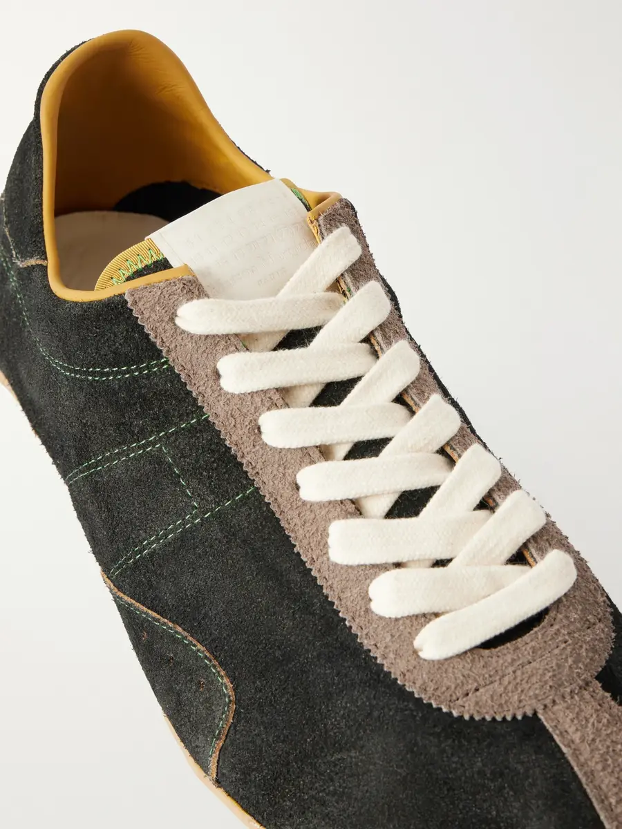 Maison Margiela Sprinters Panelled Suede Sneakers - Men | Thumbnail 5 Maison Margiela Sprinters Panelled Suede Sneakers - Men | Thumbnail 5