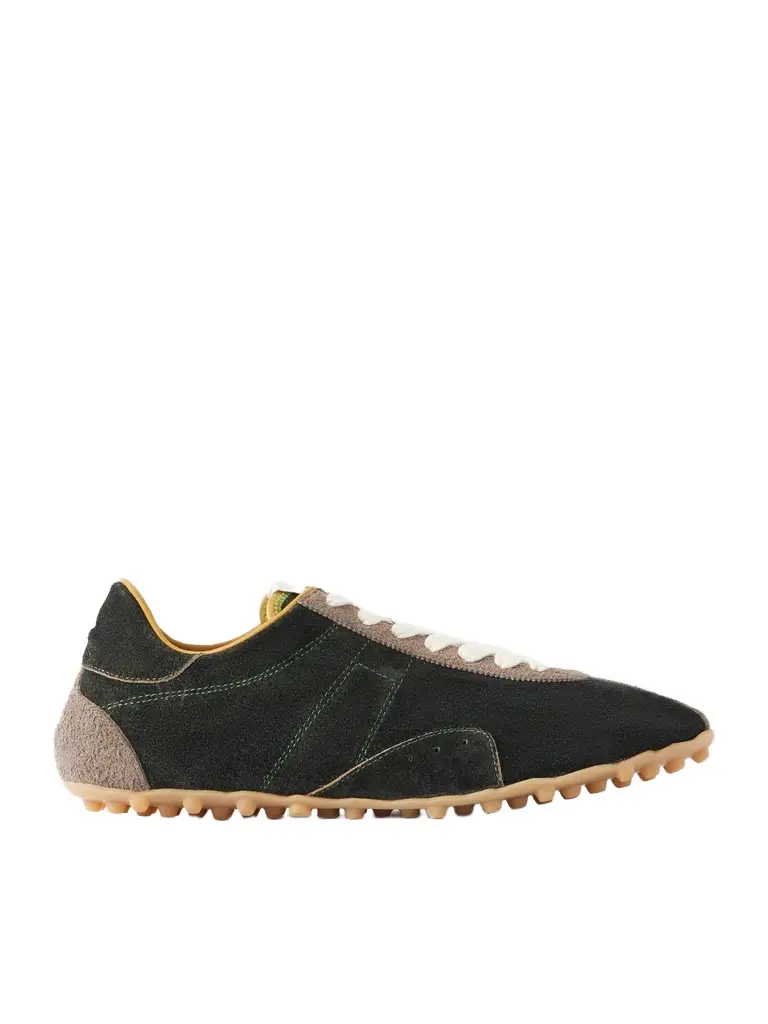 Maison Margiela Sprinters Panelled Suede Sneakers - Men