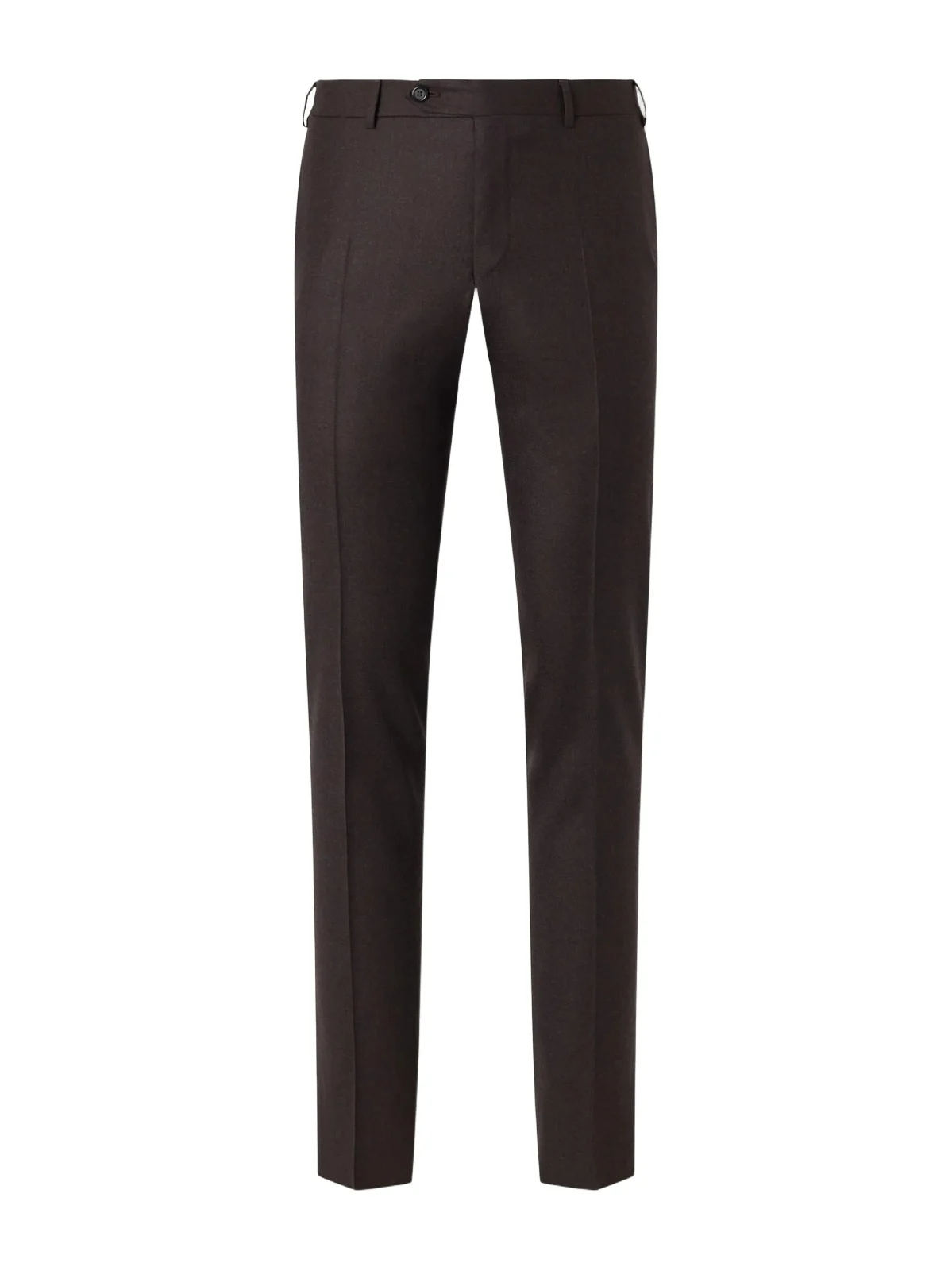 Canali Slim-Fit Tapered Wool-Flannel Suit Trousers - Men