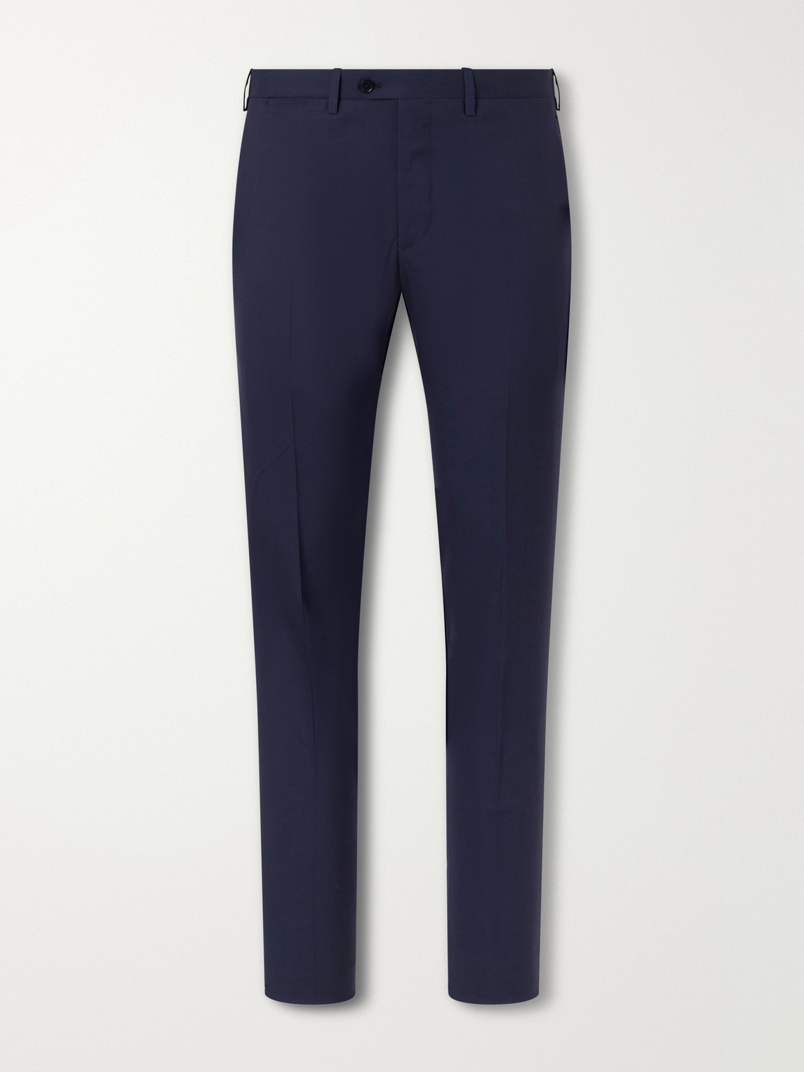 Kiton Slim-Fit Straight-Leg Wool-Fresco Suit Trousers - Men