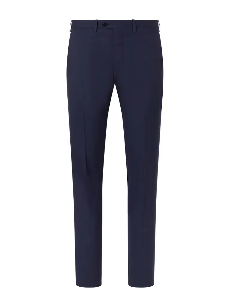 Kiton Slim-Fit Straight-Leg Wool-Fresco Suit Trousers - Men