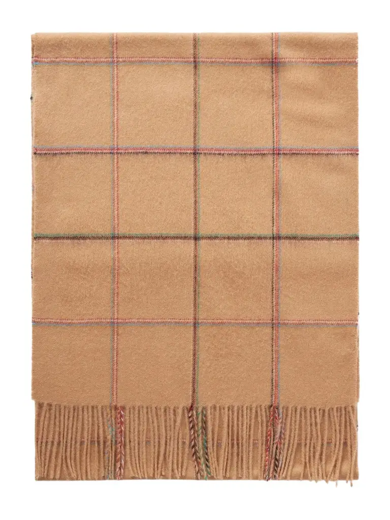 Paul Smith Checked Wool and Cashmere-Blend Scarf - Men