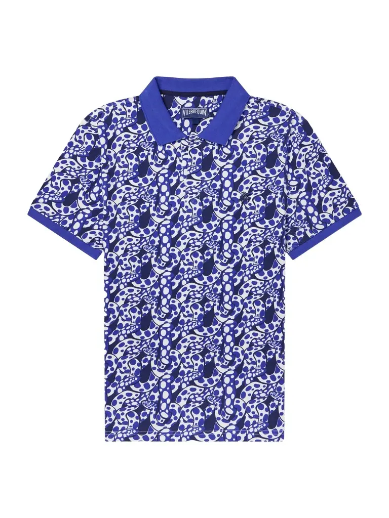 Vilebrequin Printed Organic Cotton-Piqué Polo Shirt - Men