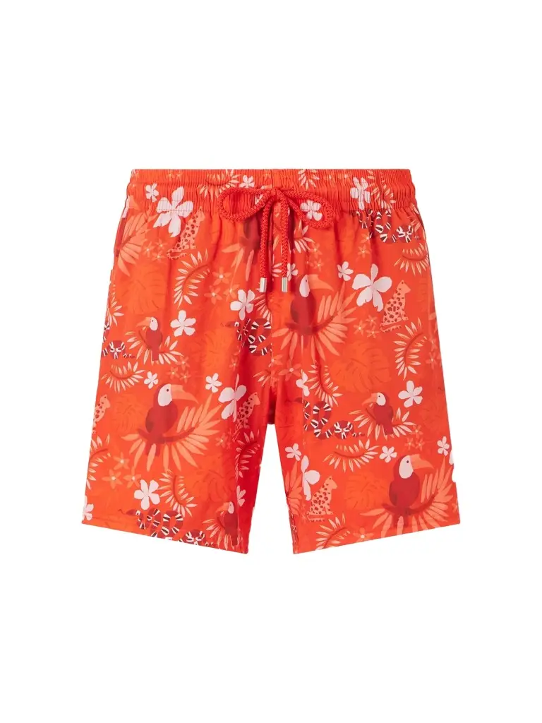 Vilebrequin Moorise Straight-Leg Short-Length Printed Recycled Shell Swim Shorts - Men