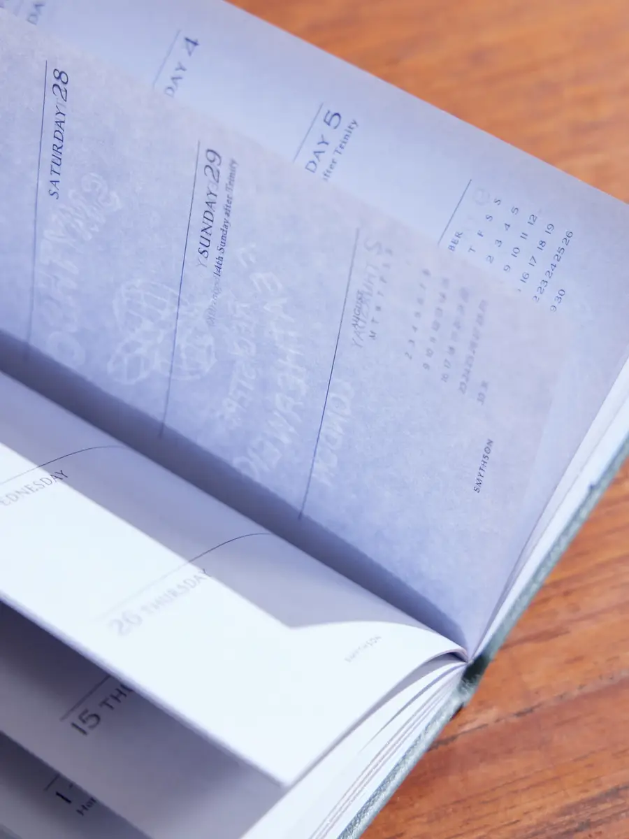 Smythson Cross-Grain Leather Notebook - Men | Thumbnail 3 Smythson Cross-Grain Leather Notebook - Men | Thumbnail 3