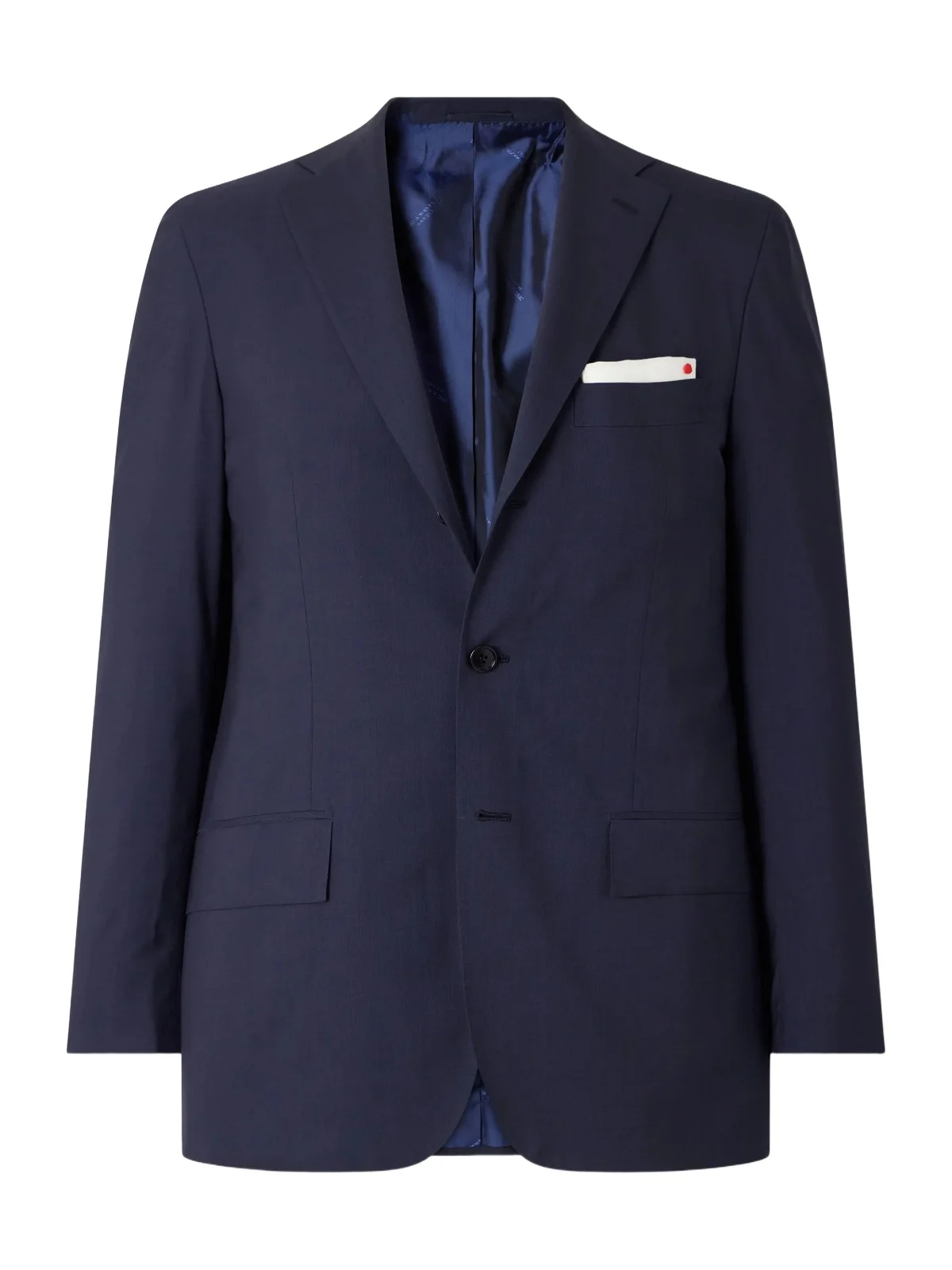 Kiton Wool-Fresco Suit Jacket - Men