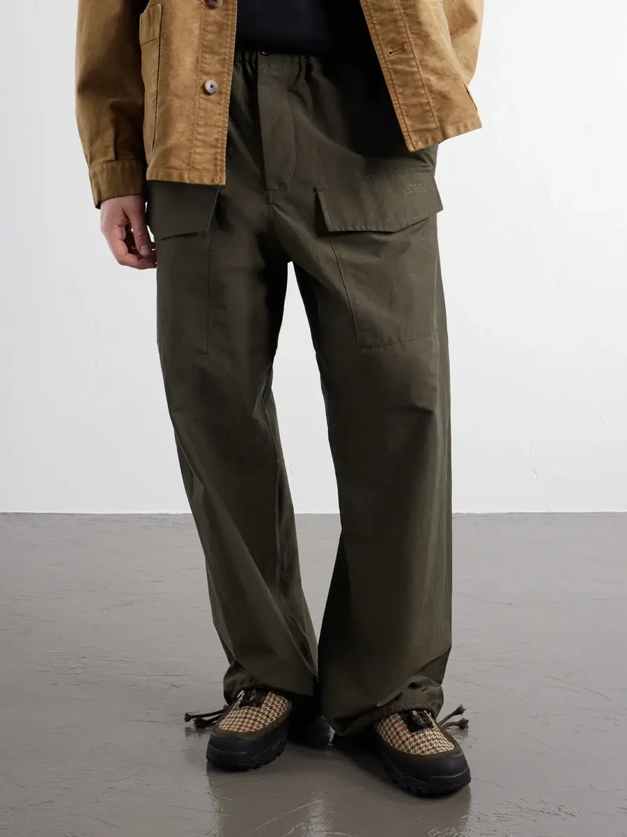 Diemme Rayon Vert Grappa Hiker Suede-Trimmed Houndstooth Tweed Sneakers - Men | Thumbnail 2