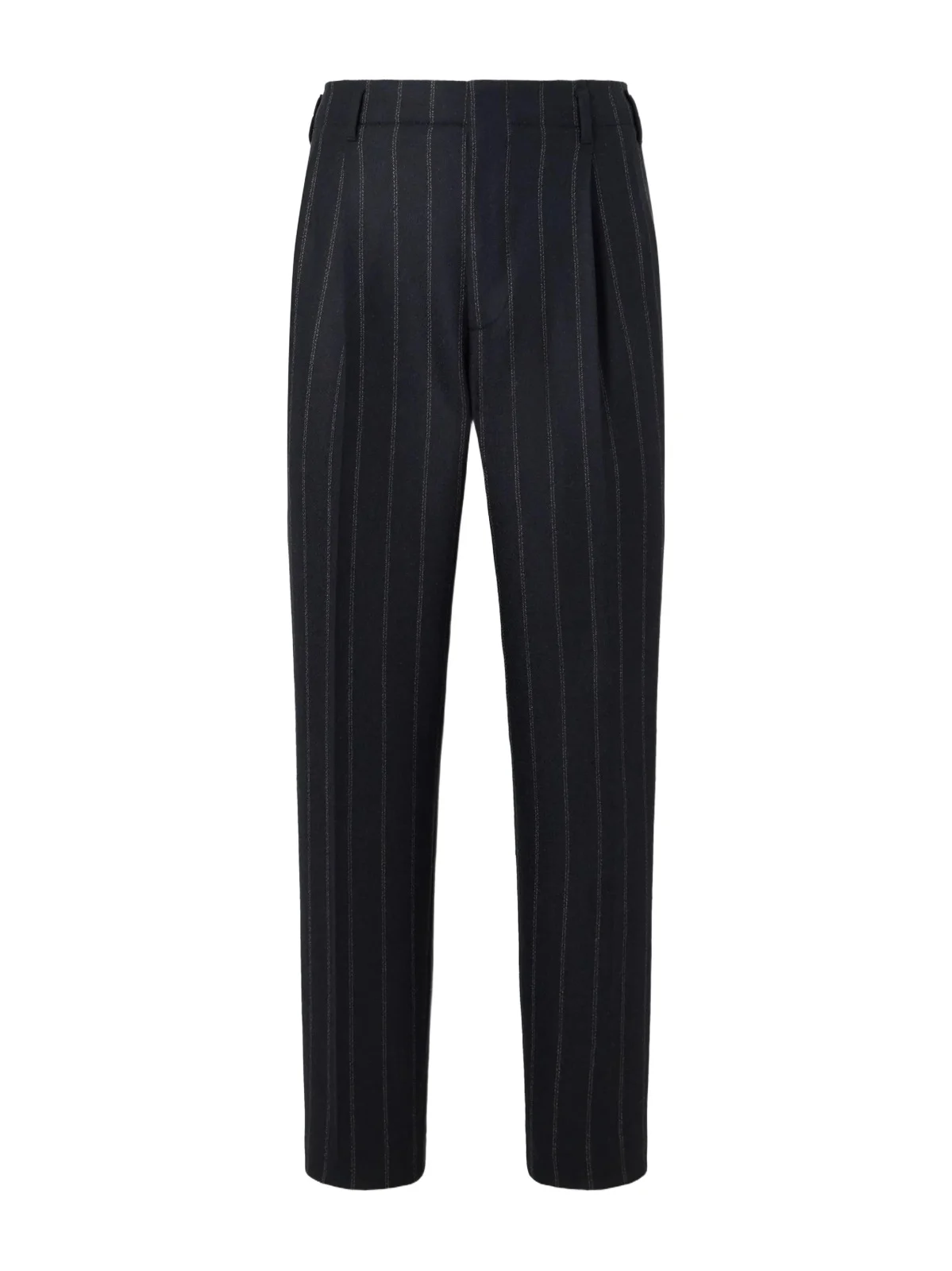 Brunello Cucinelli Tapered Pinstripe Cashmere and Wool-Blend Flannel Suit Trousers - Men