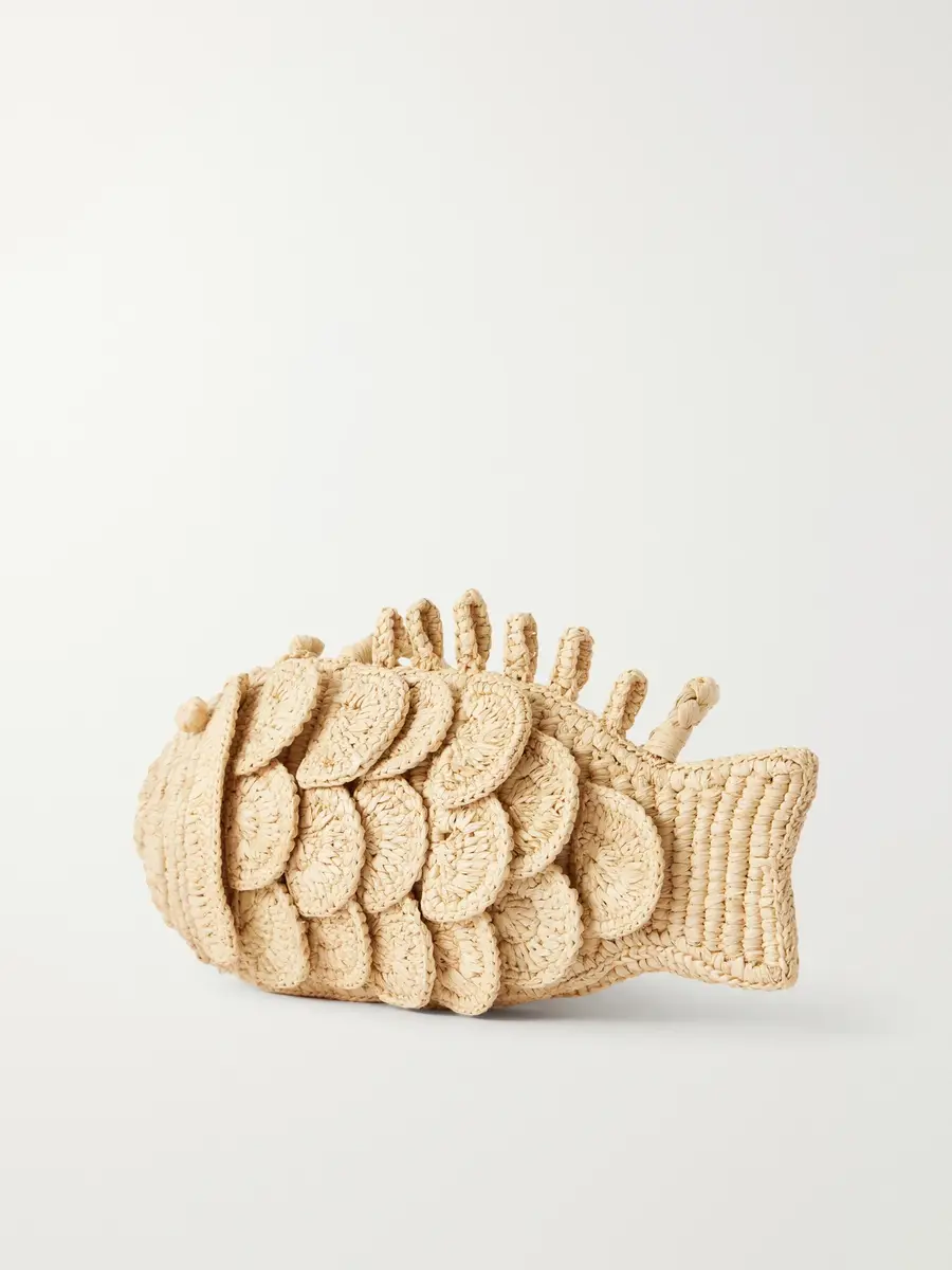Vilebrequin Bogue Raffia Pouch - Men | Thumbnail 4