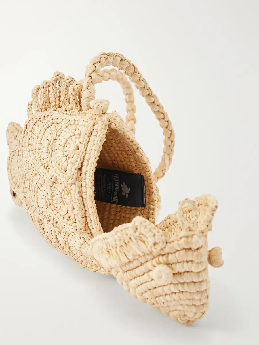 Vilebrequin Bogue Raffia Pouch - Men | Thumbnail 6