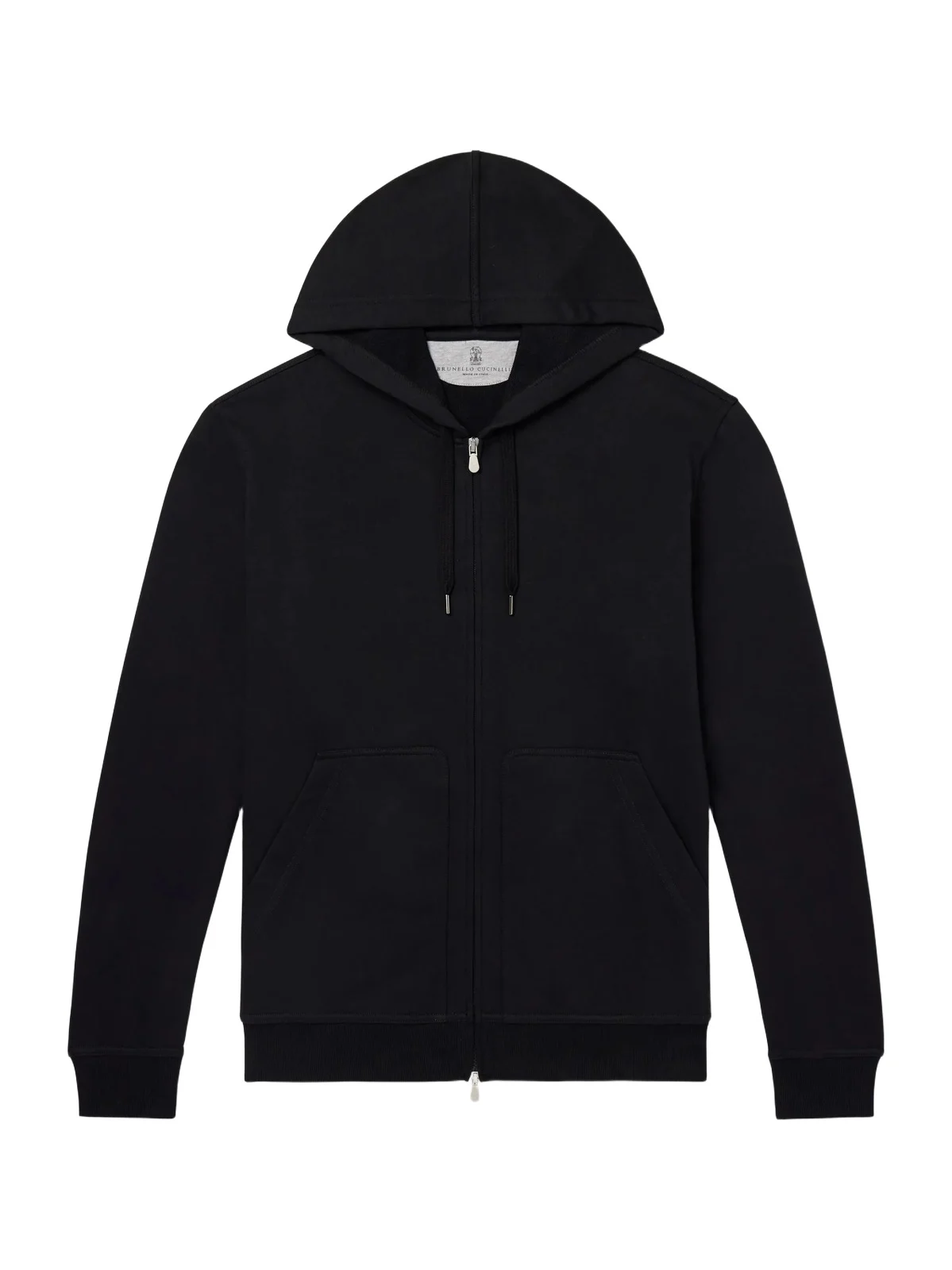 Brunello Cucinelli Cotton-Blend Jersey Zip-Up Hoodie - Men