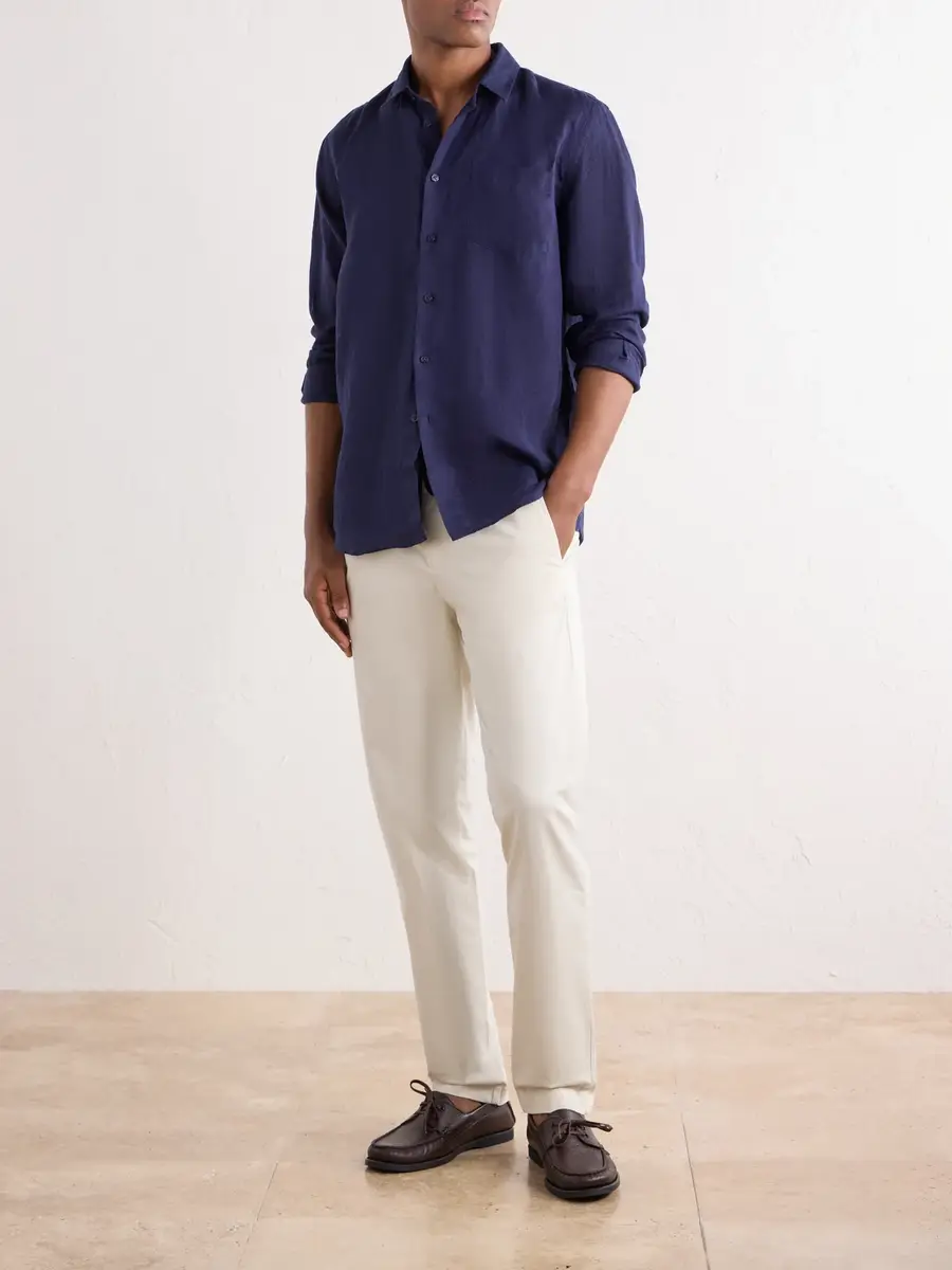 Vilebrequin Linen Woven Shirt - Men | Thumbnail 2 Vilebrequin Linen Woven Shirt - Men | Thumbnail 2