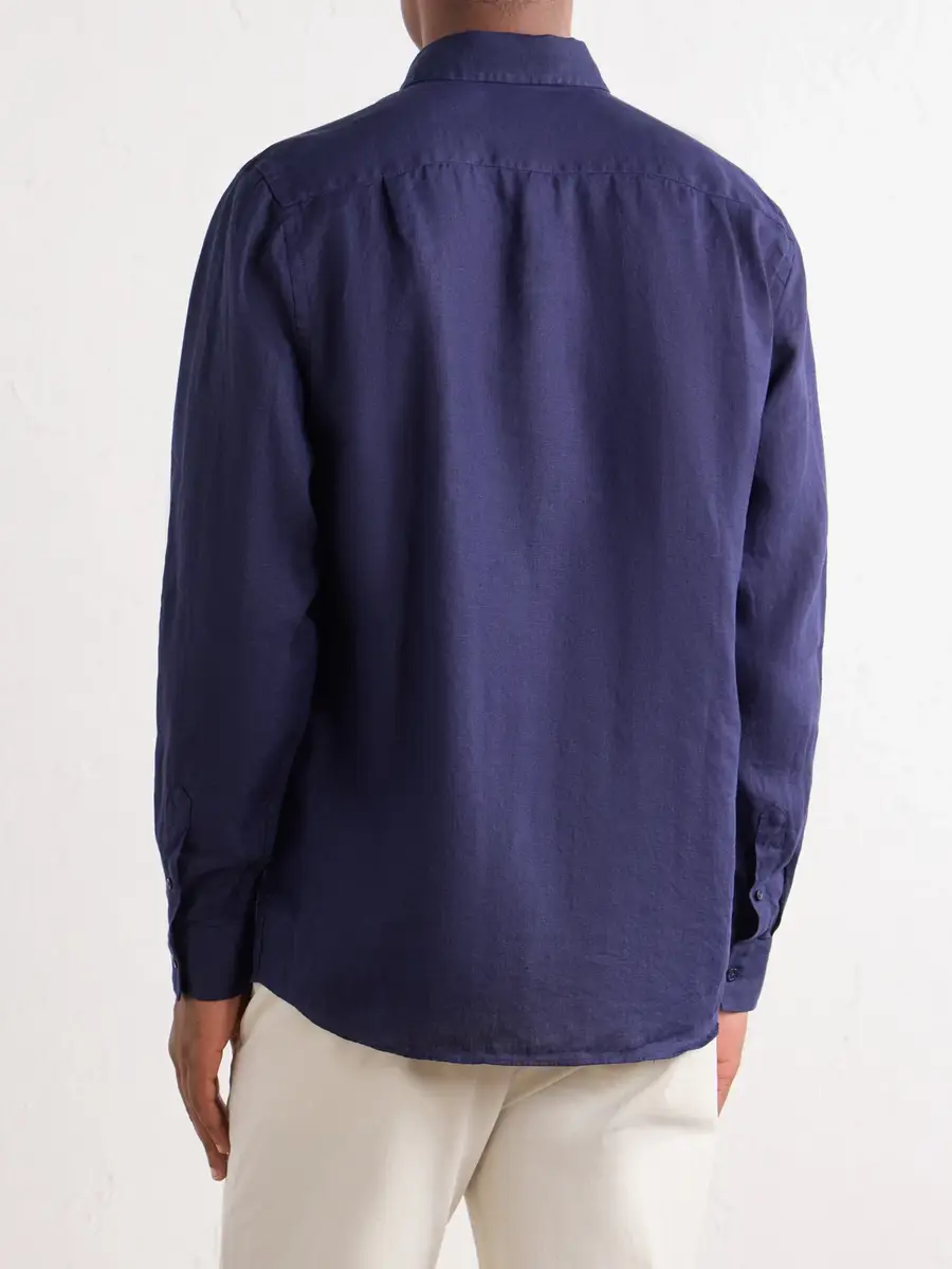 Vilebrequin Linen Woven Shirt - Men | Thumbnail 4 Vilebrequin Linen Woven Shirt - Men | Thumbnail 4