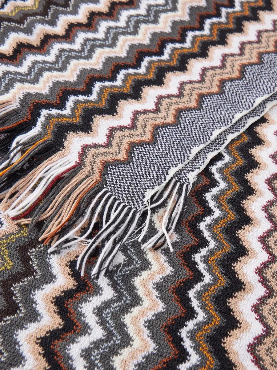 Missoni Striped Crochet-Knit Wool-Blend Scarf - Men | Thumbnail 4 Missoni Striped Crochet-Knit Wool-Blend Scarf - Men | Thumbnail 4