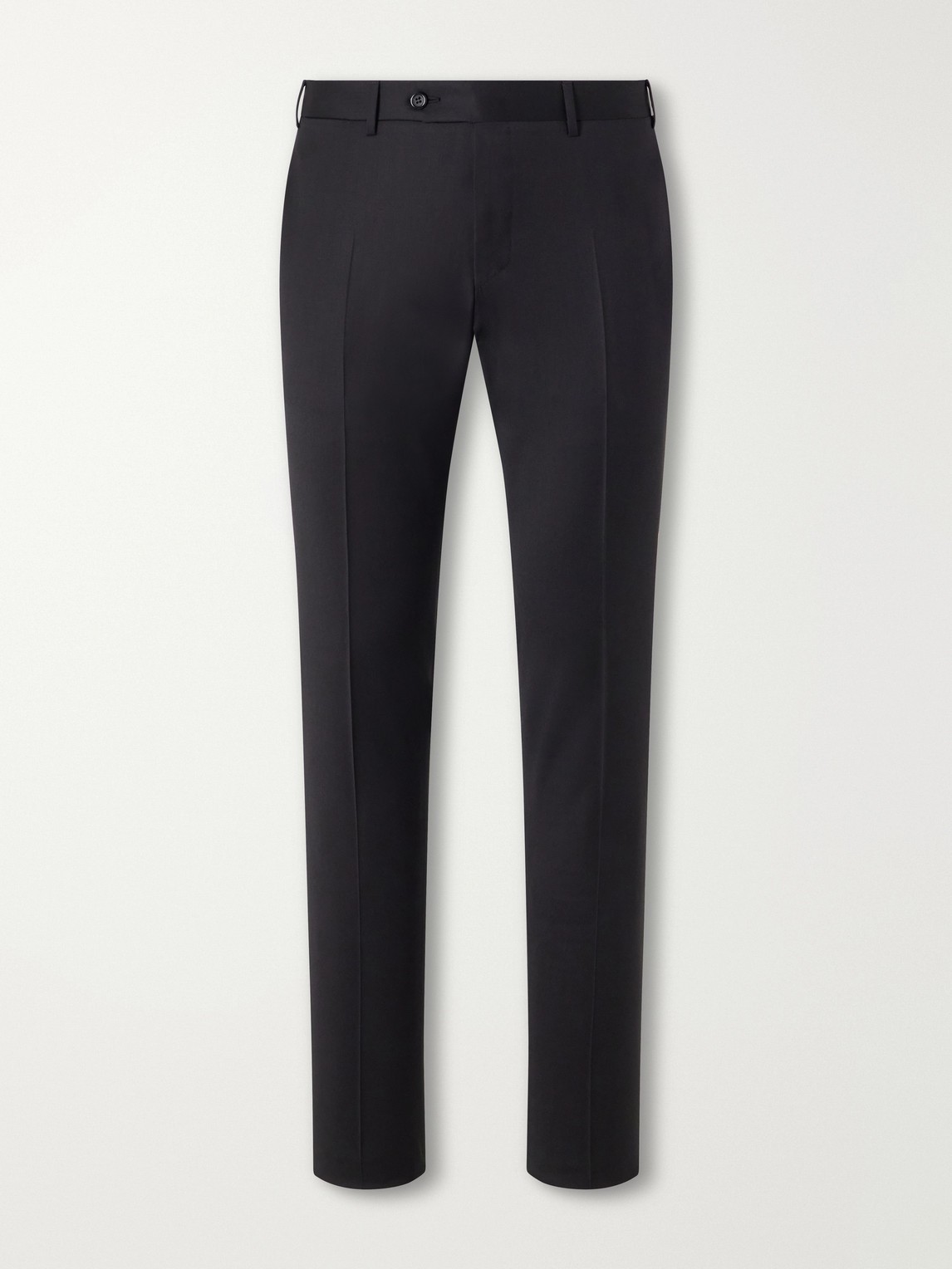 Canali Slim-Fit Tapered Wool-Twill Suit Trousers - Men