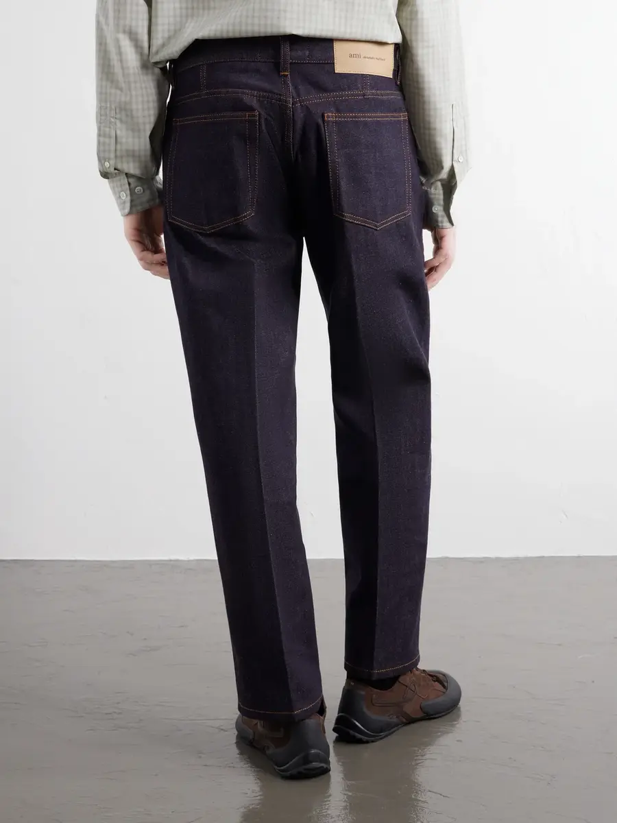 AMI PARIS Parisian Straight-Leg Jeans - Men | Thumbnail 4