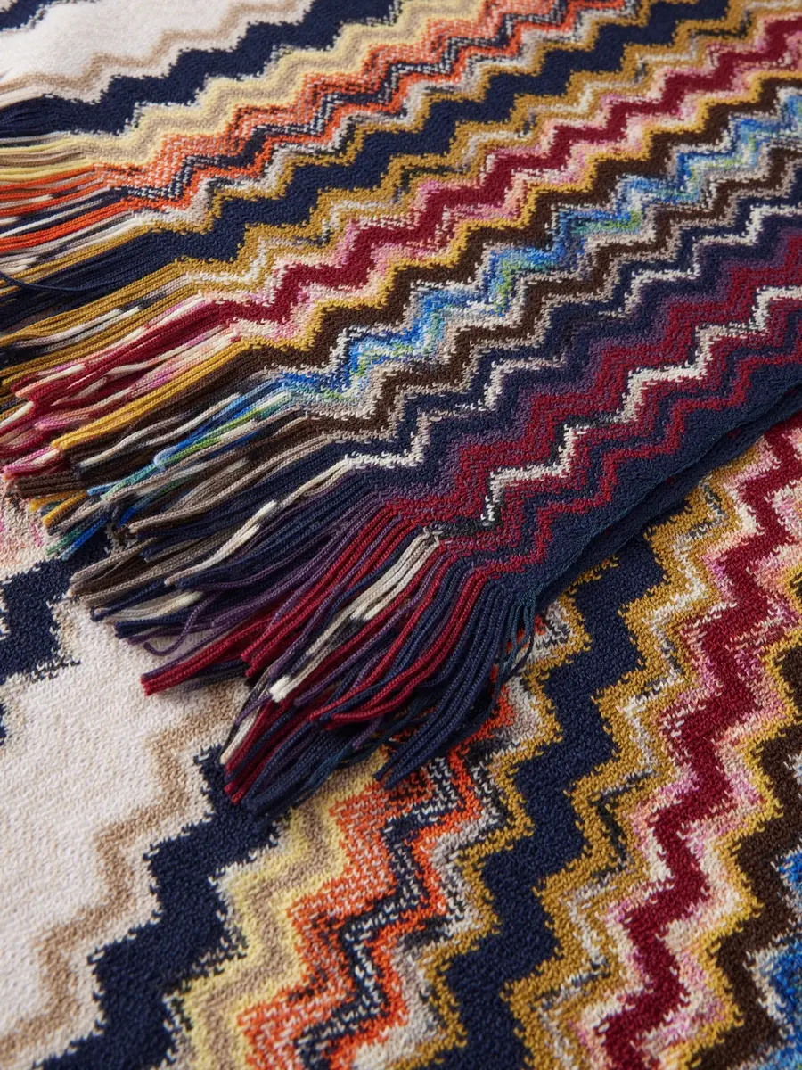 Missoni Striped Crochet-Knit Wool Scarf - Men | Thumbnail 4 Missoni Striped Crochet-Knit Wool Scarf - Men | Thumbnail 4