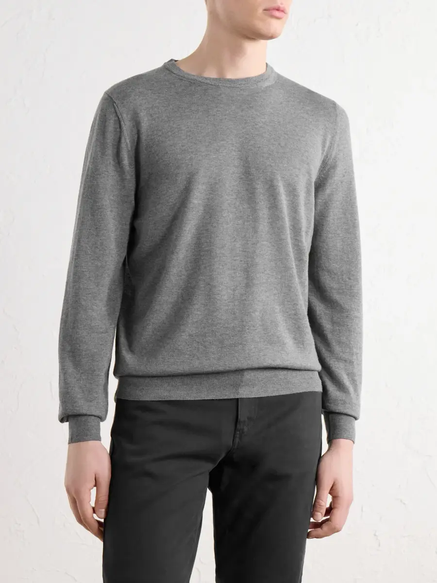 Canali Wool Sweater - Men | Thumbnail 3 Canali Wool Sweater - Men | Thumbnail 3