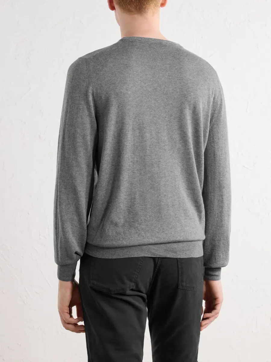 Canali Wool Sweater - Men | Thumbnail 4 Canali Wool Sweater - Men | Thumbnail 4