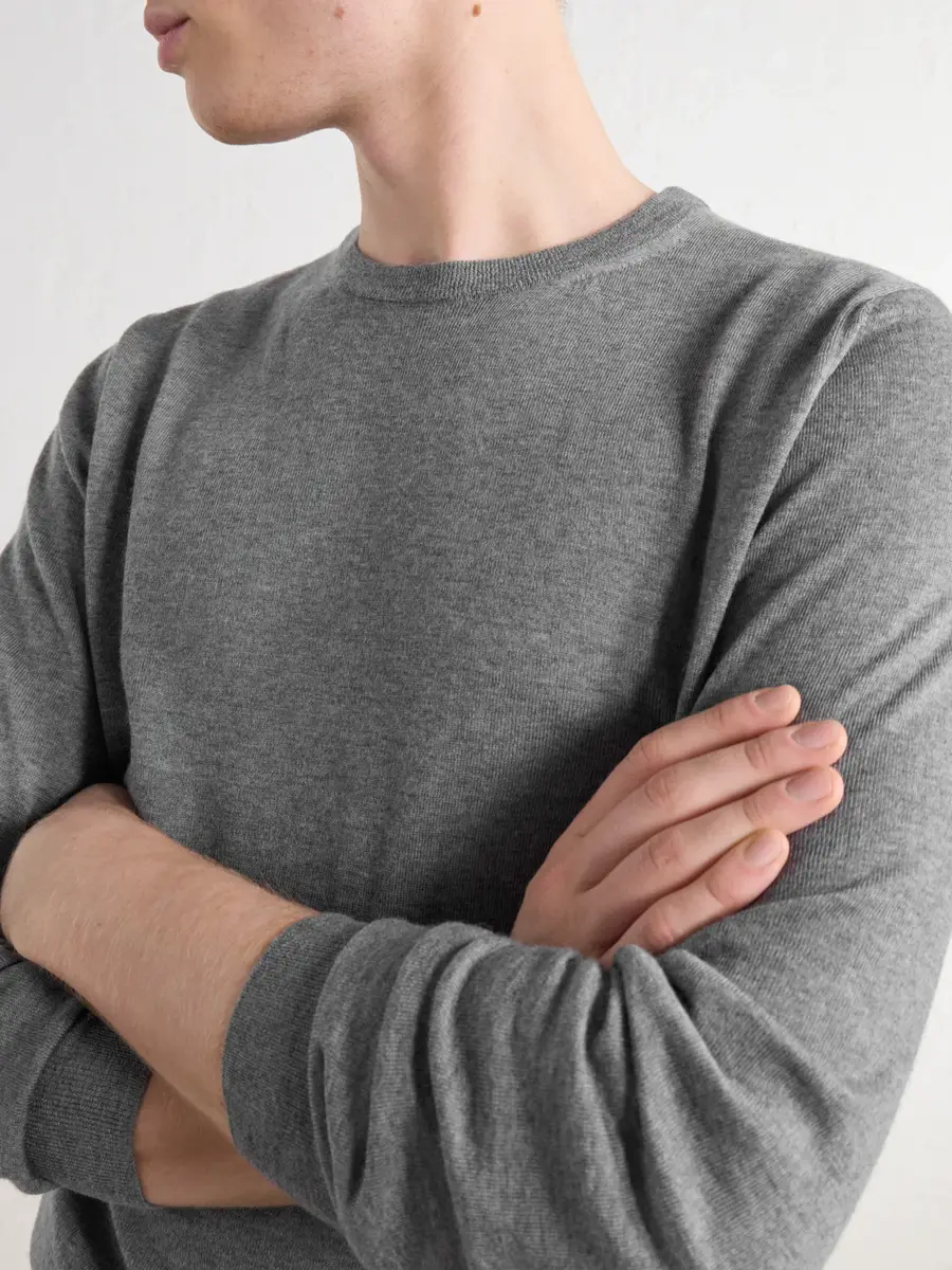 Canali Wool Sweater - Men | Thumbnail 5 Canali Wool Sweater - Men | Thumbnail 5