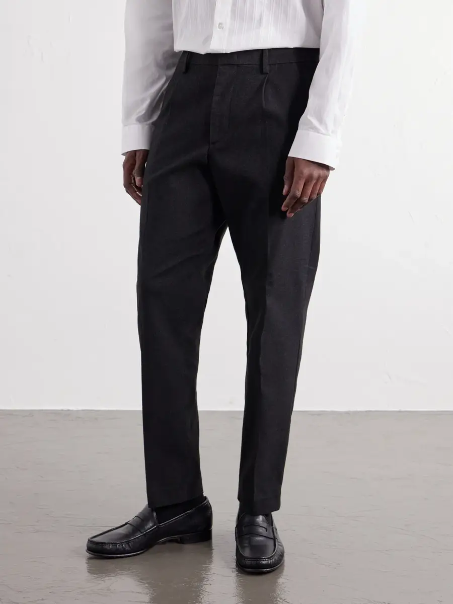 NN07 Bill 1067 Tapered Pleated Brushed Twill Chinos - Men | Thumbnail 3 NN07 Bill 1067 Tapered Pleated Brushed Twill Chinos - Men | Thumbnail 3
