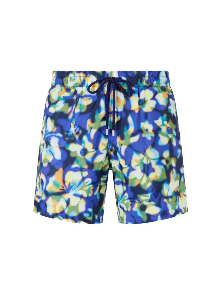 Vilebrequin Mahina Straight-Leg Mid-Length Printed Recycled Shell Swim Shorts - Men