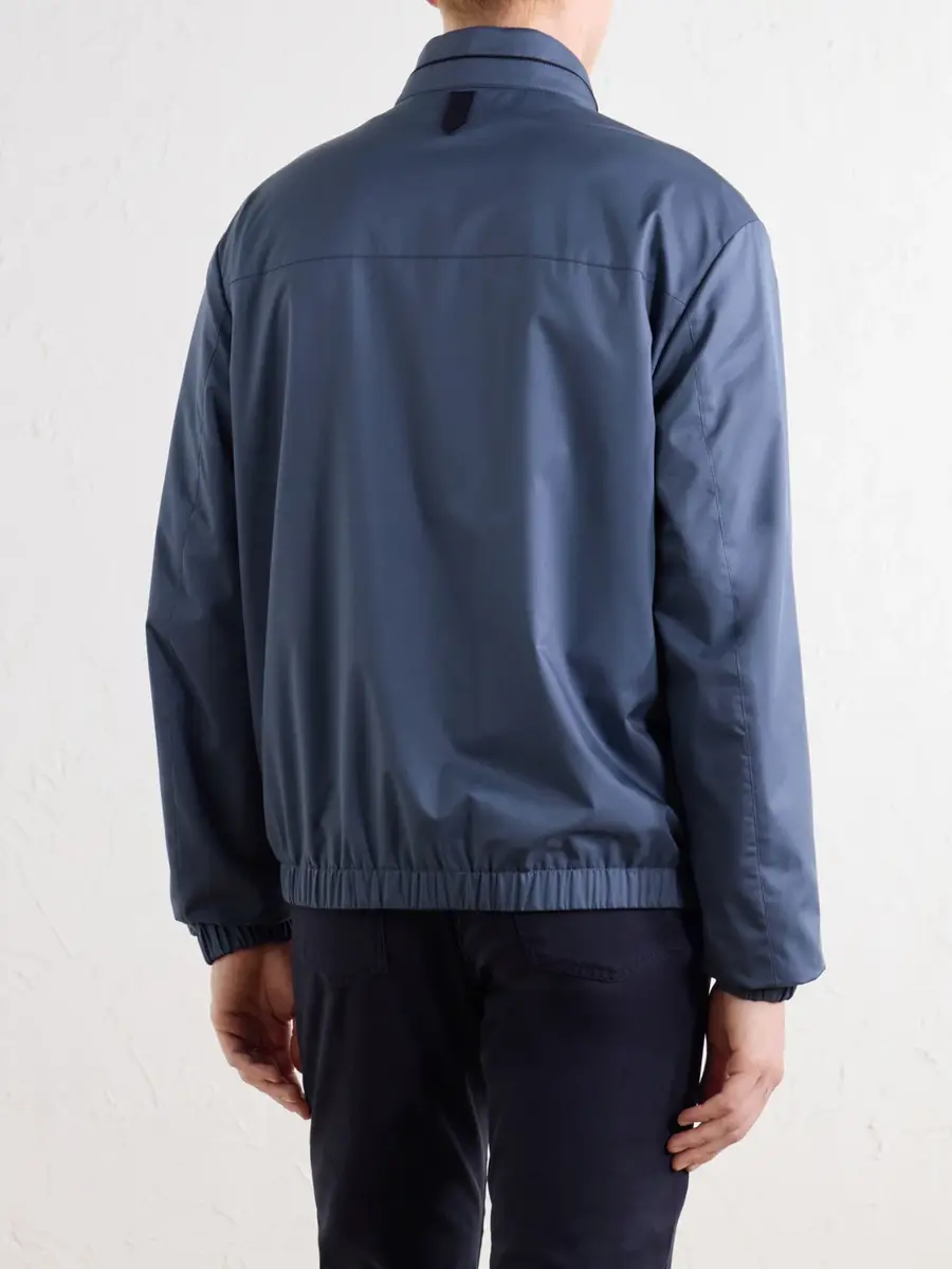 Canali Water-Repellent Wind-Proof Shell Jacket - Men | Thumbnail 4