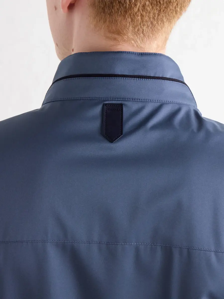 Canali Water-Repellent Wind-Proof Shell Jacket - Men | Thumbnail 5