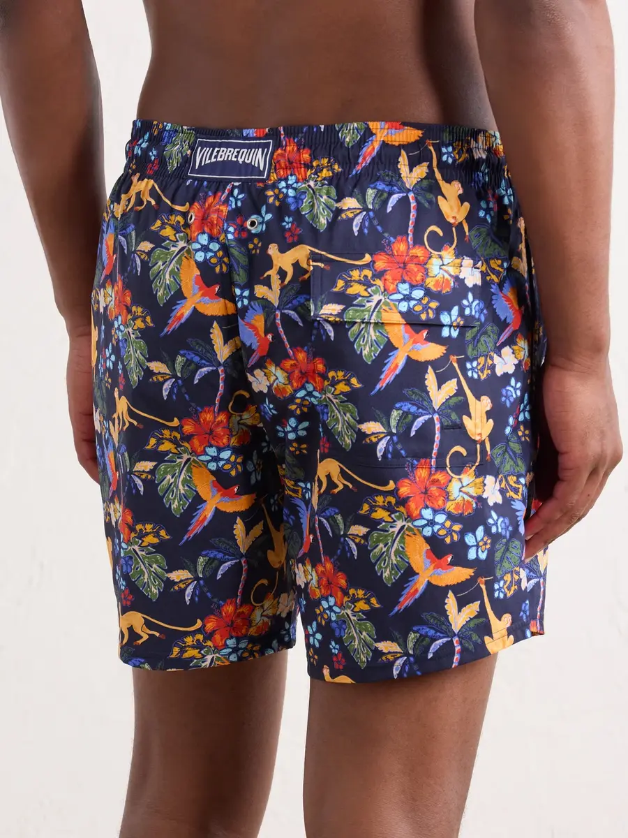 Vilebrequin Moorise Straight-Leg Short-Lenght Printed Recycled Shell Swim Shorts - Men | Thumbnail 3 Vilebrequin Moorise Straight-Leg Short-Lenght Printed Recycled Shell Swim Shorts - Men | Thumbnail 3